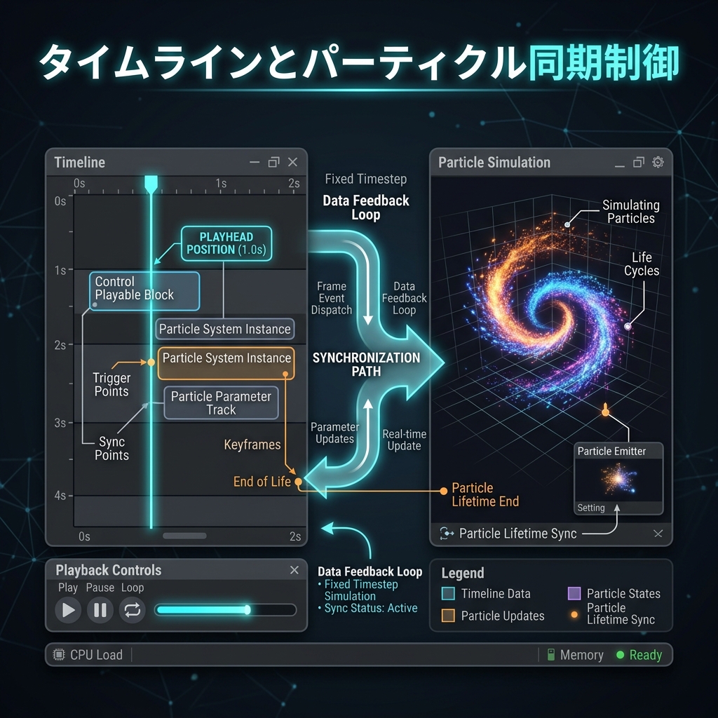 [Q&A] Steps to fully synchronize Timeline playhead and Particle System simulation time