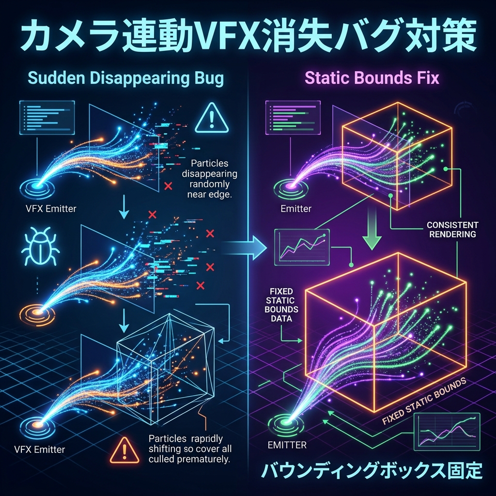 [Q&A] Countermeasures for the bug where VFX Graph effects suddenly disappear when the camera is moved