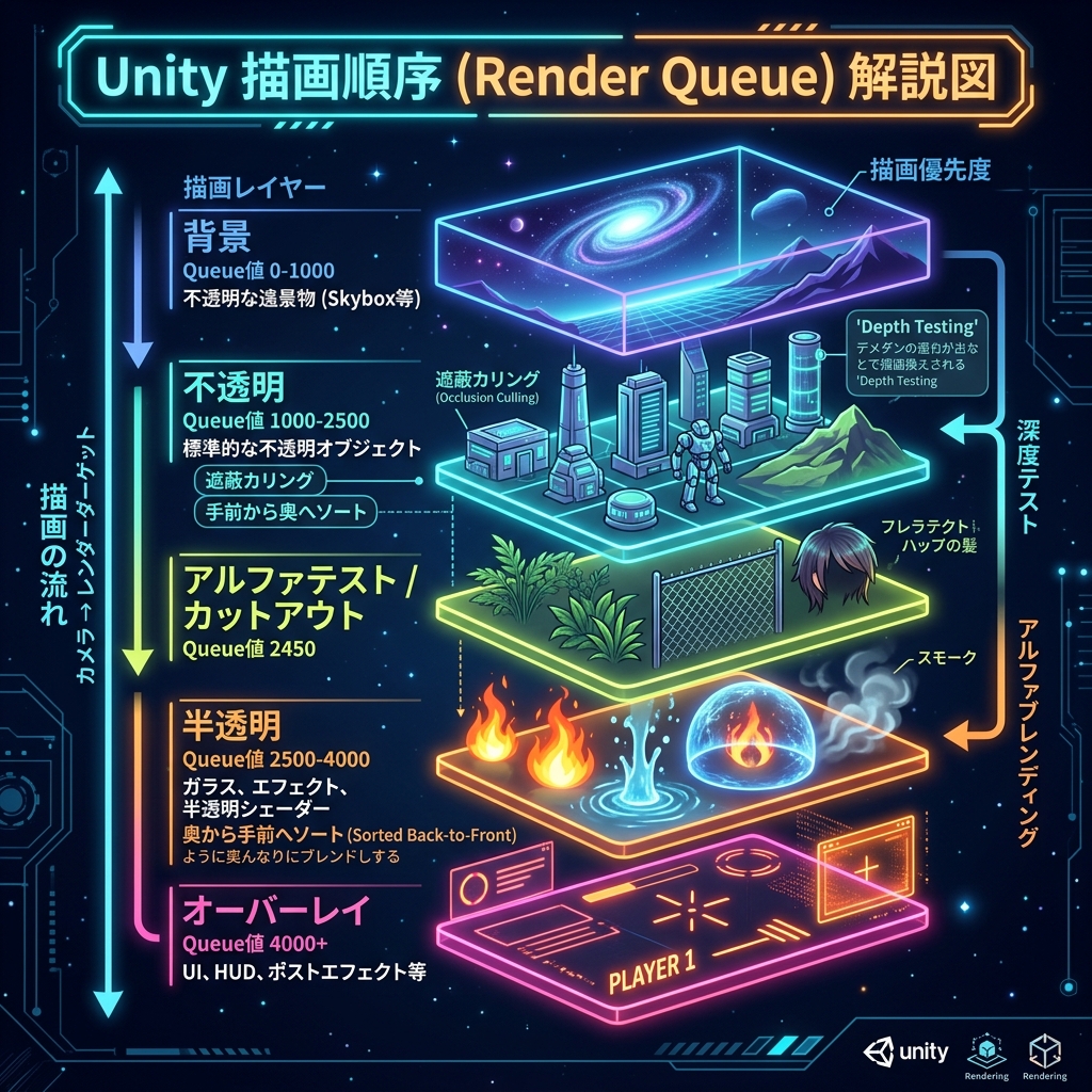 Shadow Cascades concept infographic diagram