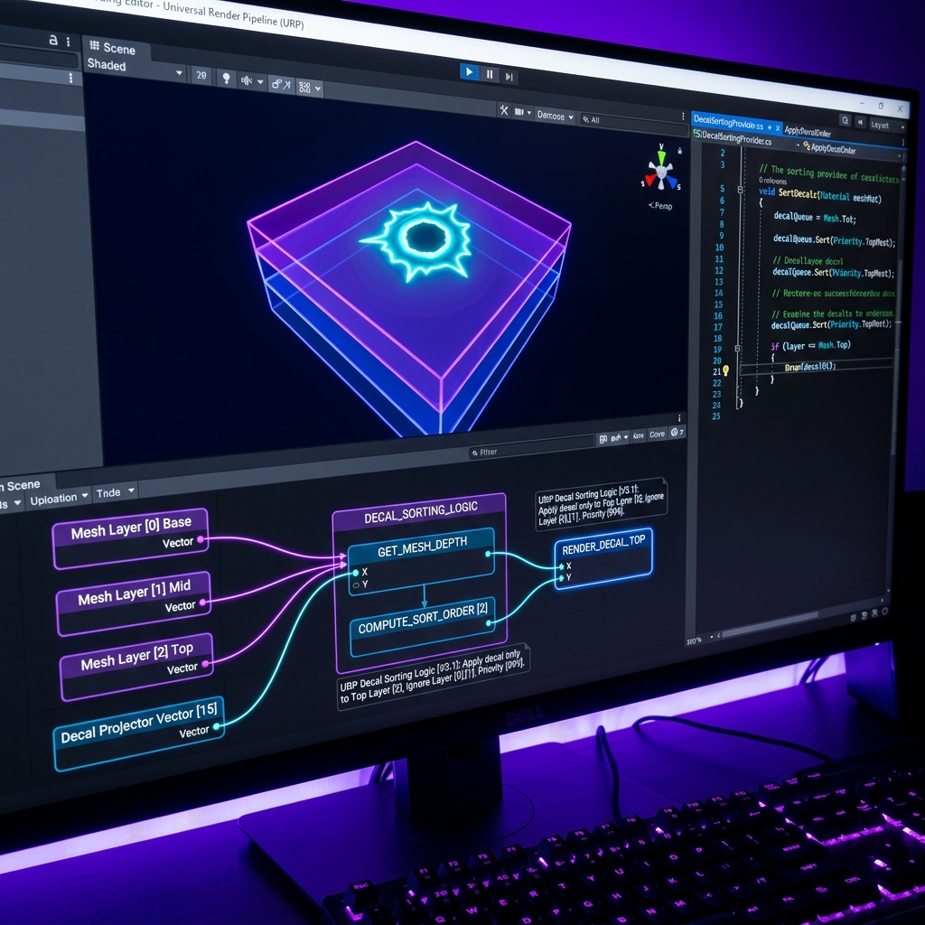 What to do when Unity URP Decals are not projected on specific objects